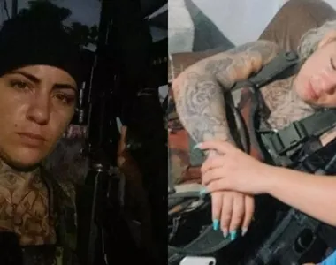Eweline Passos Rodrigues é conhecida como 'Diaba Loira' no mundo do crime