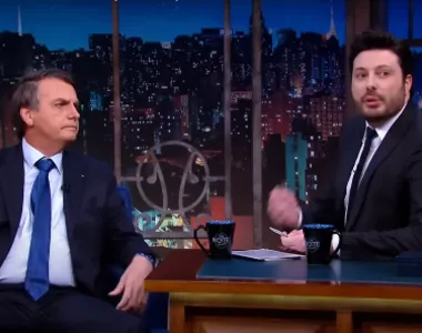 Jair Bolsonaro já participou do The Noite com Danilo Gentili