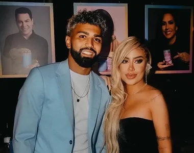Gabigol e Rafaella Santos já terminaram aproximadamente quatro vezes