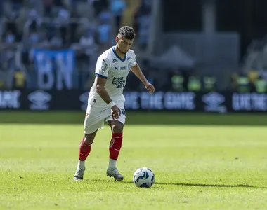 Lucho Rodríguez em ação pelo Bahia