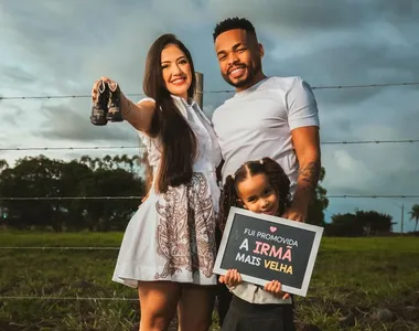 Ana Carla e Cristian Bell vão ter um bebê