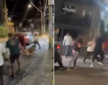 Briga generalizada no Horto Florestal viraliza na web