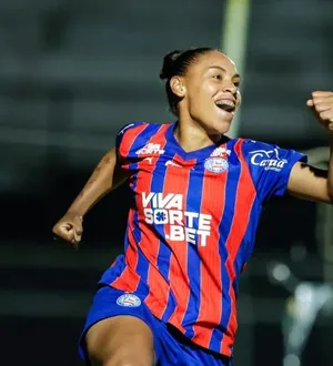 Imagem ilustrativa da imagem Bahia bate o Galo e vai às quartas da Copa do Brasil Feminina