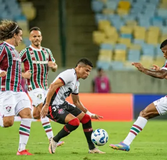 Imagem ilustrativa da imagem Vitória tenta manter tabu de seis anos contra o Fluminense