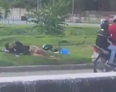 Atentado teria sido o motivo do ônibus que conduzia a torcida do Bahia capotar