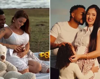 Mulheres de Dum Ice e Cristian Bell estão grávidas