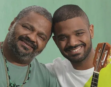 Filho seguiu os passos do pai no samba