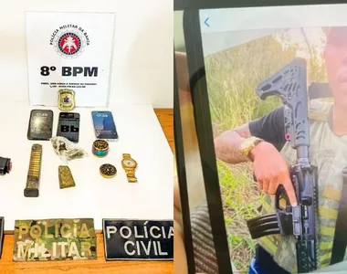 O criminoso possuía dois mandados de prisão