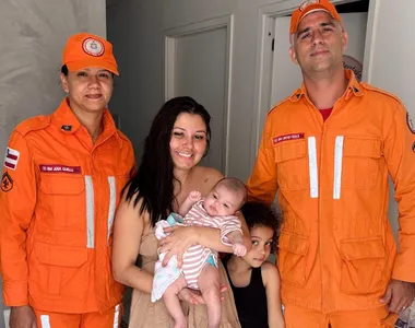 Engasgo aconteceu após a neném se alimentar