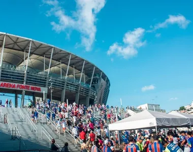 Partida contra o Vasco será na Arena Fonte Nova