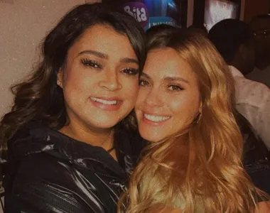 As artistas eram amigas de longas datas