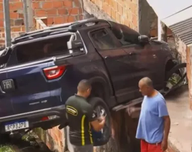 Nenhum morador ficou ferido durante o acidente