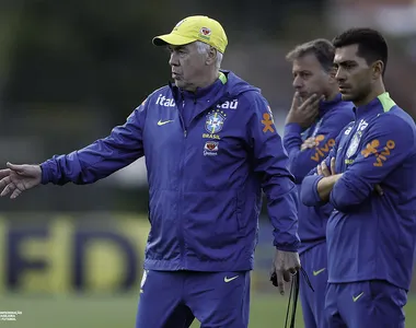 Ancelotti, técnico da Seleção Brasileira