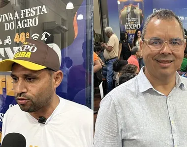 Secretários Silvaney Araújo e Cristiano Lobo