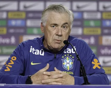 Ancelotti irá definir os convocados para os últimos jogos do Brasil no ano