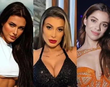 Fernanda Campos, Andressa Urach e Key Alves