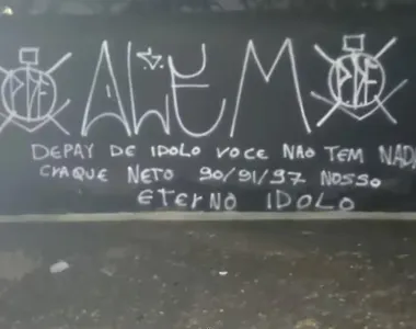 Protestos aconteceram na sede oficial do Corinthians