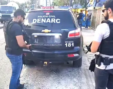 Homens foram presos nesta segunda-feira