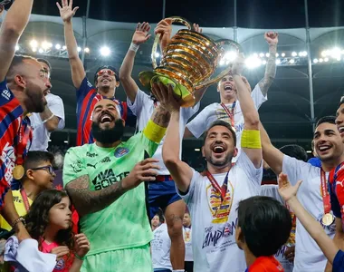 Bahia foi campeão da Copa do Nordeste em 2025
