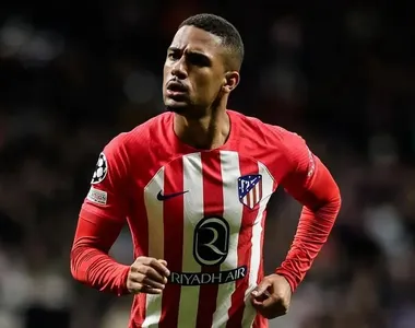 Samuel Lino, atacante do Atlético de Madrid