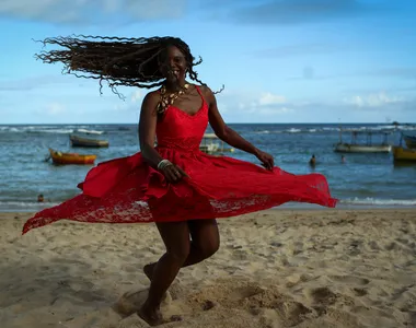 Verônica Mucúna, moradora de Itapuã