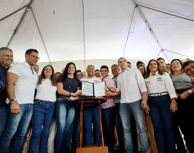 Governador assinou ordem de serviço