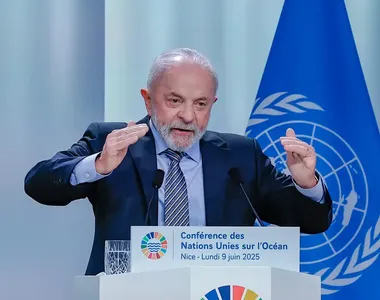 Lula em discurso durante Conferência da ONU