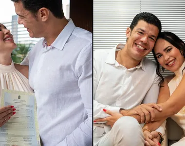 Pauliane Araújo e Diogo Paoli