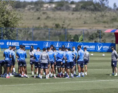 Treino do Bahia no CT Evaristo de Macedo