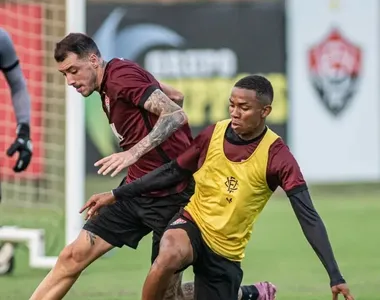 Treino do Vitória em Salvador