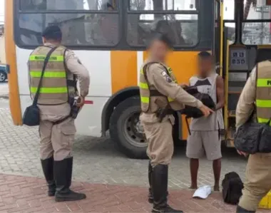 A abordagem ao coletivo fazia parte da Operação Força Total