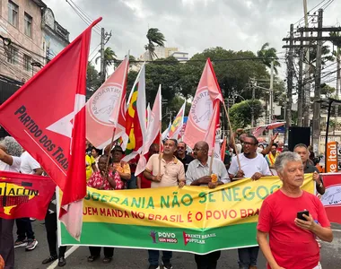 Protesto na capital baiana nesta sexta-feira (1º)