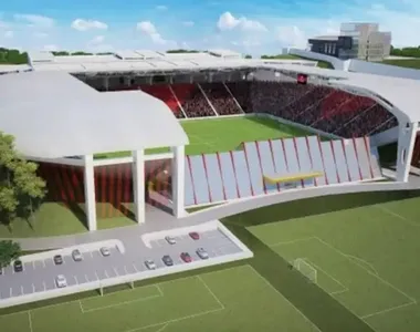 Arena Barradão é um dos principais projetos da gestão Fábio Mota