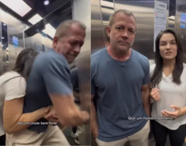 Kyra e Malvino publicaram o vídeo nas redes sociais