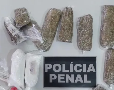 Material apreendido na ação