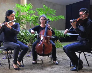 Músicos da Camerata Quadro Solar