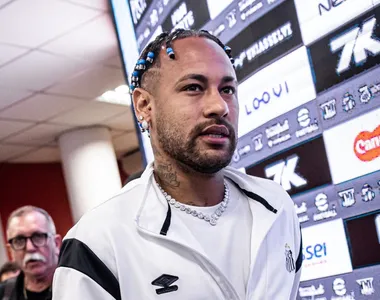 Neymar brilhou na vitória do Santos contra o Juventude
