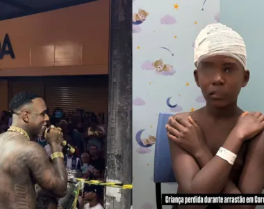 Menino recebeu assistência da equipe do cantor