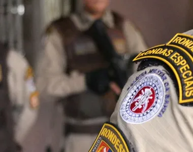 Policiais militares participaram da ação
