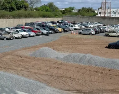 Carros apreendidos pela SMT