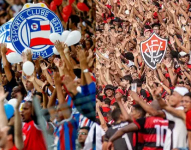 Torcidas de Bahia e Vitória cresceram em levantamento realizado em 2025