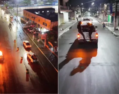 Simulação foi feita na noite de sexta-feira (26)