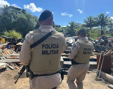 Polícia Militar na Operação Mettalis