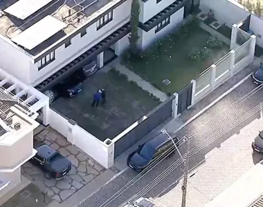 Casa em que Bolsonaro mora