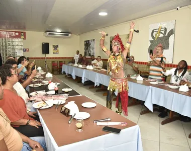 Evento foi realizado em churrascaria