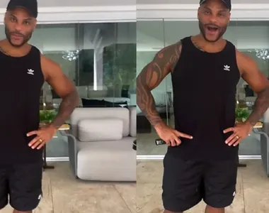 Tony Salles ficou surpreso com o novo visual