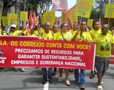 Protesto do Sincotelba
