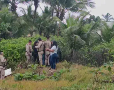 Corpos foram encontrados em uma área de matagal