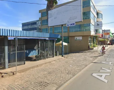 Local onde o homem foi morto