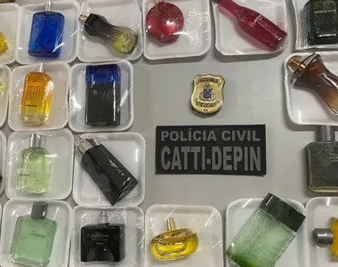 Investigações vão continuar para identificar a  rede de distribuição dos produtos ilícitos